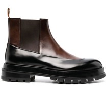 Zweifarbige Chelsea-Boots
