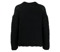Grob gestrickter Pullover