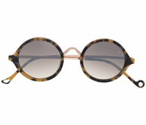 Sonnenbrille mit rundem Gestell