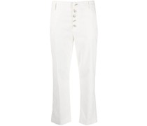 Cropped-Hose mit Knöpfen