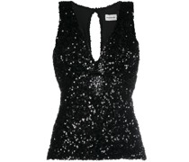 P.A.R.O.S.H. Top mit Pailletten