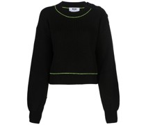 Grob gestrickter Pullover