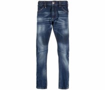 Iconic Plein Milano Cut Jeans