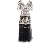 Blumig Bouquet Abendkleid
