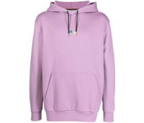 Hoodie mit Logo-Stickerei