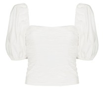 Bluse mit Puffärmeln