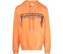 Hoodie mit Logo-Stickerei