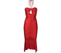 Midikleid mit Schleife