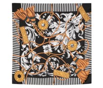 Schal mit Blumen-Muster