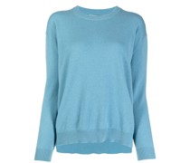 Kaschmirpullover mit Rundhalsausschnitt