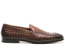 Penny-Loafer mit Webmuster