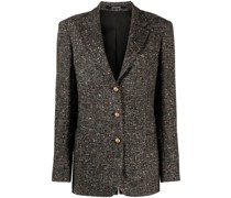 Einreihiger Tweed-Blazer