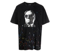 Invisible Man T-Shirt mit Farbklecksen