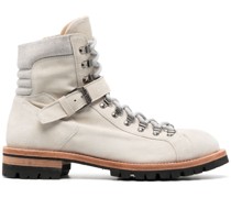 Schnürstiefel aus Wildleder