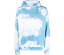 Hoodie mit Batikmuster