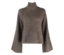 Pullover mit Stehkragen