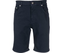 Chino-Shorts mit Umschlag