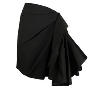 Drapierter Minirock