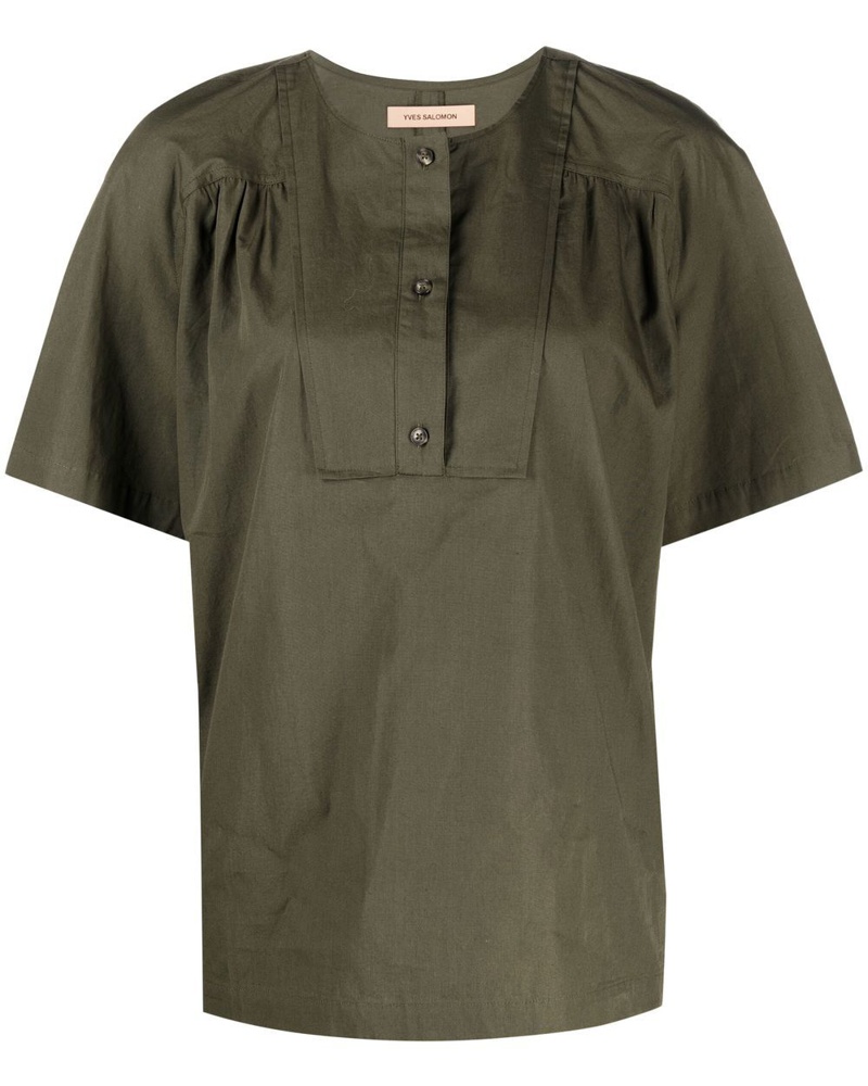 Yves Salomon Damen Kurzärmeliges Poloshirt