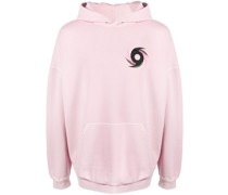 Hoodie mit Hurricane Devore-Print