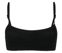 Bikinioberteil in Knitteroptik