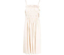 Kleid mit gesmoktem Detail