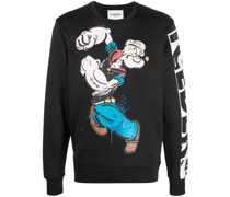 Sweatshirt mit Popeye-Print