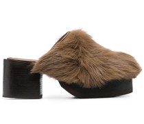Clogs mit Plateau