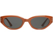 Sonnenbrille mit ovalem Gestell