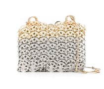 Mini-Tasche im Metallic-Look