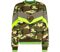 Sweatshirt mit Camouflage-Print