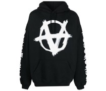 Hoodie mit Logo-Print
