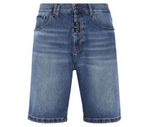 Tief sitzende Formentera Jeans-Shorts
