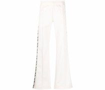 Bestickte Straight-Leg-Hose