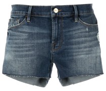 Jeansshorts im Distressed-Look