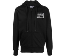 Kapuzenjacke mit Logo-Print