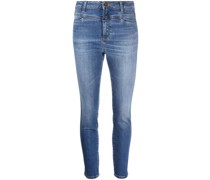 Skinny Pusher Cropped-Jeans