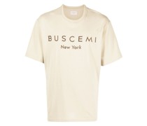 T-Shirt mit Logo-Stickerei