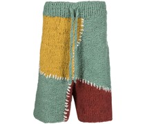 Gestrickte Shorts aus Bio-Baumwolle