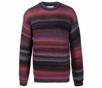Gestreifter Strickpullover