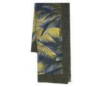Schal mit tropischem Print