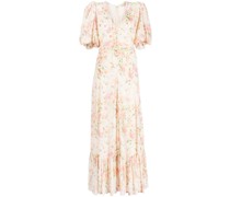 Maxikleid mit Blumen-Print