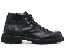Strukturierte Schnürstiefel