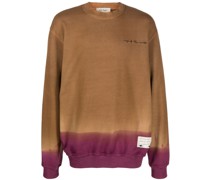 Sweatshirt mit Batikmuster