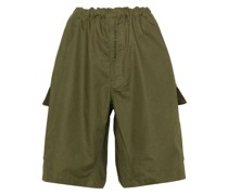 Halbhohe Cargo-Shorts aus Ripstop