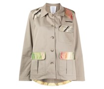 Hemdjacke mit aufgesetzten Taschen