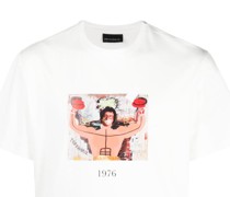 Throwback. Balboa T-Shirt mit Malerei-Print