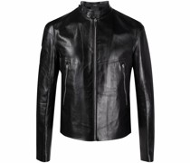 Bikerjacke mit Reißverschluss