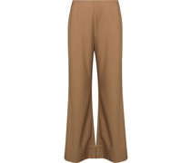 High-Waist-Hose mit weitem Bein