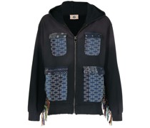 Kapuzenjacke mit Fransen